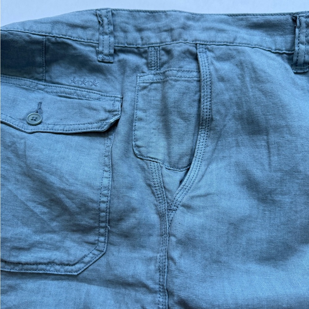 JOHN VARVATOS Linen shorts men’s size 38 new with tags - Picture 11 of 13